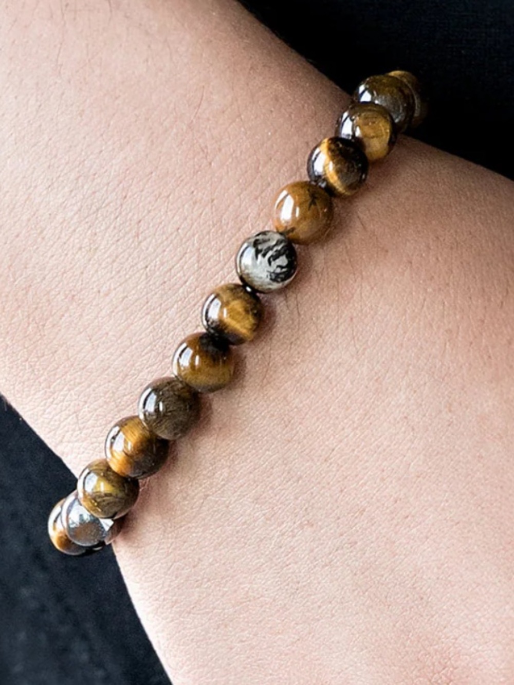 Tiger Eye Bead Bracelet